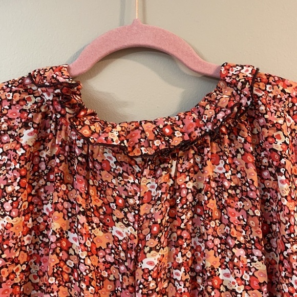 NWT OPT Long Sleeve Millions Boho Prairie Dress - Picture 8 of 8